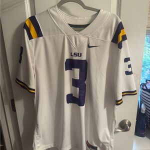 Nike LSU Tigers Odell Beckham Jr. Alumni Game football jersey with the number 3